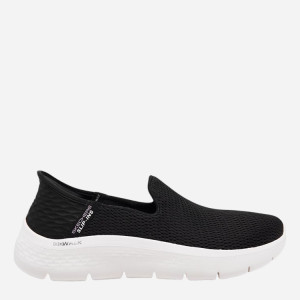 Buty wsuwane damskie sportowe Skechers 124963-BKW 40 Czarne (196642428750). Buty wsuwane slip-on damskie