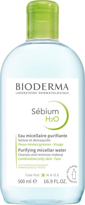 Płyn micelarny Bioderma Sebium H2O 500 ml (3701129812013). Płyny micelarne
