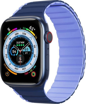 Pasek Dux Ducis LD Version do Apple Watch 42/44/45/49 mm Blue (6934913027929). Akcesoria do smartwatchy i zegarków sportowych