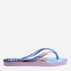 Klapki japonki dziecięce dla dziewczynki Havaianas 4123328.0397 35-36 (33-34BR) 21 cm Fioletowe (7909989437803). Japonki dziewczęce