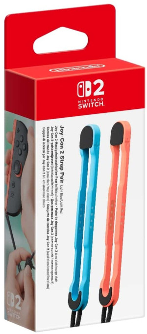 Pasek Nintendo Joy-Con 2 Strap Pair Light Blue/Light Red (0045496321420). Kontrolery do gier