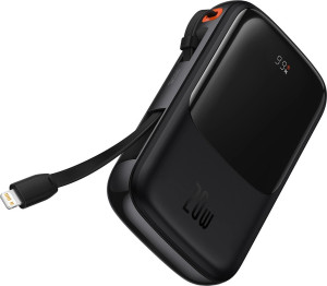 Powerbank Baseus Qpow Pro USB-C 10000 mAh 22.5 W Overseas Edition Black (PPQD060001). Powerbanki