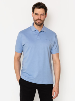 Koszulka polo męska Lee Cooper Teus-5028 L Błękitna (5905991730286). Koszulki polo męskie