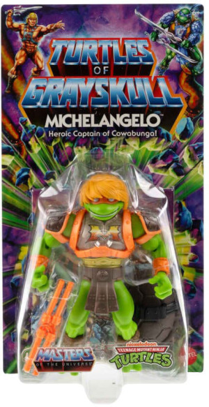 Figurka Mattel Masters of the Universe Turtles of Grayskull Michelangelo 14 cm HTH13 (194735190027). Figurki superbohaterów