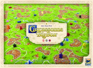 Gra planszowa z dodatkami Bard Carcassonne Big Box (wersja norweska, duńska, szwedzka) (7350065323402). Gry planszowe