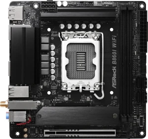 Płyta główna ASRock B860I WiFi (LGA1851, B860, PCI-Ex16) (90-MXBQQ0-A0UAYZ). Płyty główne