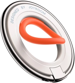 Uchwyt-pierścień na smartfon Joyroom JR-ZS383 Magnetic Phone Holder Orange (6941237121073). Uchwyty