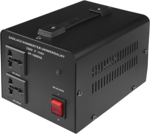 Konwerter napiecia Volt Polska VP 1000 230VAC/110VAC 1000VA (5K230110100). Zasilacze awaryjne UPS