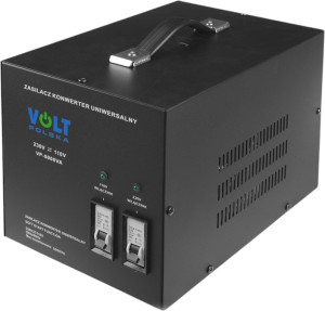 Konwerter napiecia Volt Polska VP 5000 230VAC/110VAC 5000VA (5K230110500). Zasilacze awaryjne UPS