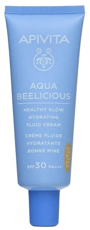Krem do twarzy z filtrem SPF Apivita Aqua Beelicious Healthy Glow 40 ml (5201279094645). Kremy do twarzy