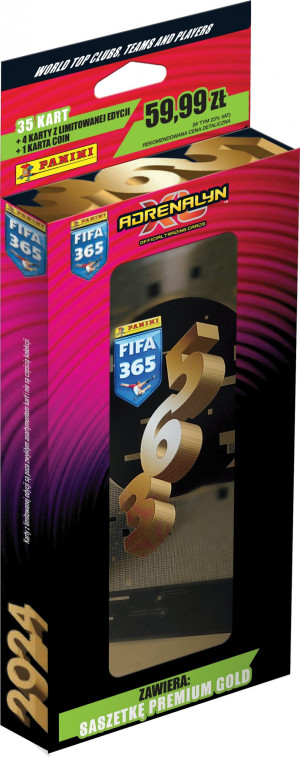 Puszka kolekcjonera Panini fifa 365 adrenalyn xl 2024 №2 (048-00531). Akcesoria do gier planszowych