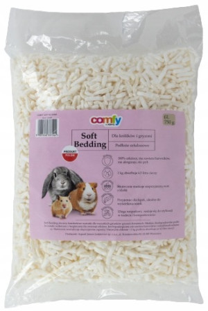 Żwirek dla gryzoni Comfy SOFT BEDDING Wiórki celulozowe 6 l (5905546337564). Podłoża i żwirki do kuwet