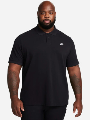 Koszulka polo męska Nike M Nk Club Ss Polo Pique FN3894-010 M Czarna. Koszulki polo męskie