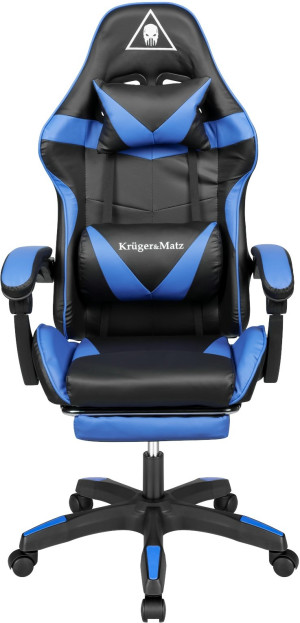 Fotel gamingowy Kruger & Matz GX-150 Black/Blue (5901890068604). Fotele gamingowe