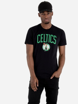 T-shirt męski bawełniany New Era Celtics 60505459 S Czarny (0197883644206). T-shirty męskie