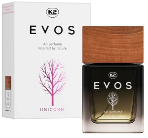 Zapach do samochodu K2 Evos Unicorn perfumy atomizer 50 ml (V053) (5906534020048). Odświeżacze i zapachy samochodowe
