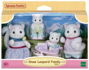 Zestaw figurek Sylvanian Families Rodzina śnieżnych leopardów SLV5814 (5054131058145). Figurki superbohaterów