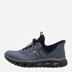 Sneakersy damskie Rieker M6065-12 37 (4UK) Niebieskie (4061811449903). Buty sportowe damskie
