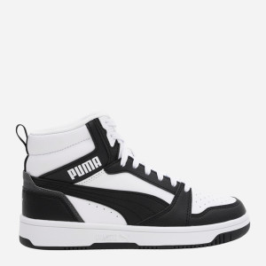 Botki młodzieżowe chłopięce Puma Rebound V6 Mid Jr 39383101 36 (3.5UK) Białe (4065454935786). Botki i trzewiki chłopięce