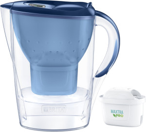 Dzbanek filtrujący Brita Marella Niebieski + 3 wkłady Maxtra Pro Pure Performance. Dzbanki filtrujące