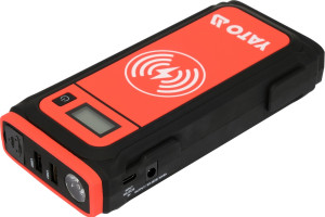 Urządzenie rozruchowe-power bank YATO z wyświetlaczem LCD 16000 mAh (YT-83085). Prostowniki