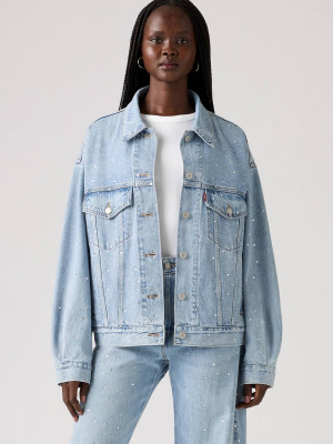 Kurtka jeansowa damska Levi`s A1743-0145 XS Jasnobłękitna. Kurtki jeansowe damskie