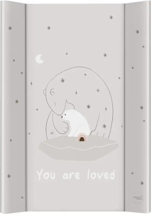 Mata do przewijania Ceba Baby Basic twarda Polar Bears 50 x 70 cm (5907672346380). Przewijaki dla niemowląt