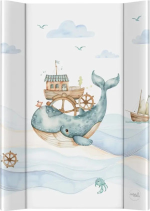 Mata do przewijania Ceba Baby Ultra Light twarda Ocean Adventure 50 x 70 cm (5907672346335). Przewijaki dla niemowląt