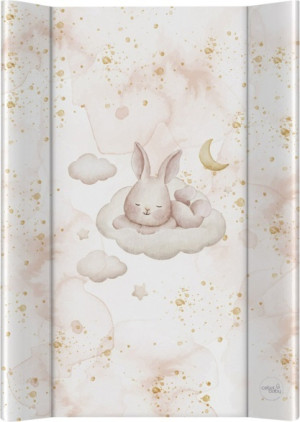 Mata do przewijania Ceba Baby Ultra Light twarda Sleepy Bunny 50 x 70 cm (5907672341934). Komody i przewijaki