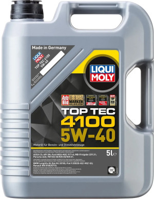 Olej silnikowy Liqui Moly TOP TEC 4100 5W40 5 l 9511 (4100420095115). Oleje silnikowe