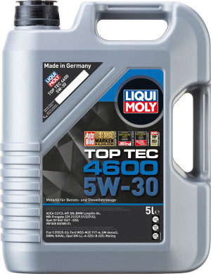 Olej silnikowy Liqui Moly TOP TEC 4600 5W30 5 l 2316 (4100420023163). Oleje silnikowe