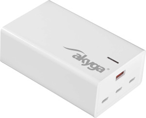 Ładowarka sieciowa AKYGA USB-A + 3x USB-C 140W White (AK-CH-25). Ładowarki do telefonów