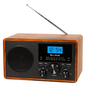 Radio przenośne Blow analogowe AM/FM RA9 V.2 (5900804135838). Wieże stereo