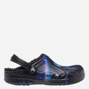 Chodaki chłopięce ocieplane Crocs Baya Lined Printed 207654-0C4 30-31 Czarne (196265151431). Chodaki chłopięce