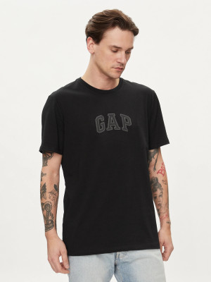 Koszulka męska bawełniana długa Gap 570044-02 S Czarna. T-shirty męskie