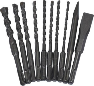 Zestaw wierteł i dłut Makita SDS-Plus 10 szt D-44971 (88381407212). Wiertła