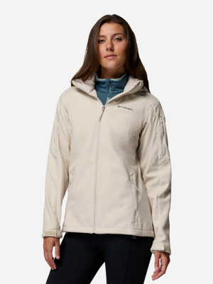 Kurtka przejściowa damska z kapturem Columbia Cascade Ridge II Jacket 2113961278 S Biała (198711436079). Kurtki przejściowe damskie