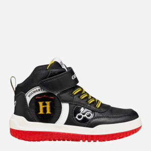 Sneakersy chłopięce wysokie Geox J Buzzerlight Boy J56MCD-054FU-C0048 31 Czarne (8058192455872). Tenisówki i trampki chłopięce