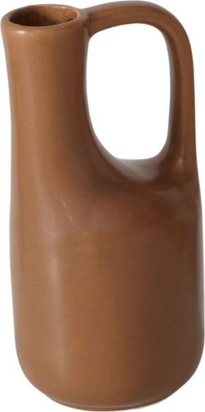 Wazon dzban Boltze Mirosa ciemnobrązowy 18 cm (5902973452860). Wazony