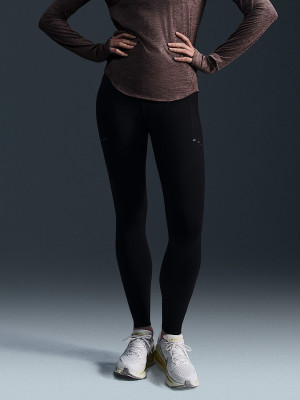 Legginsy sportowe damskie Nike W Nk Df Swift Hr 7/8 Tight HJ2252-010 XS Czarne (197860181830). Legginsy sportowe damskie
