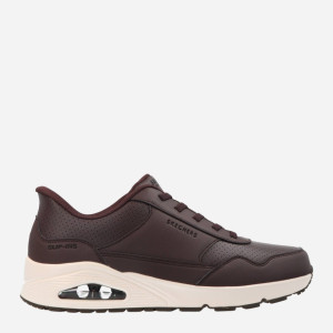 Buty sportowe męskie Skechers Uno Banksia Luxe 183023-CHOC 41 Brązowe (198739857740). Buty sportowe męskie