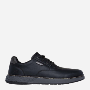 Buty derby męskie Skechers Garlan - Pryor 205234-BLK 41.5 Czarne (197976697805). Półbuty męskie