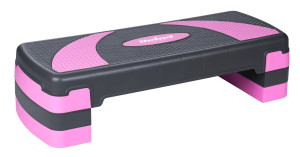 Step do aerobiku i ćwiczeń fitness Rebel Active 3 stopnie 78 cm Szaro-fioletowy (5901890100069). Stepy do ćwiczeń i aerobiku