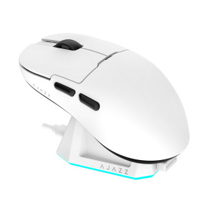 Mysz Ajazz AJ159P MC Wireless/Bluetooth/USB White (AJ159P-MC-W). Myszki gamingowe