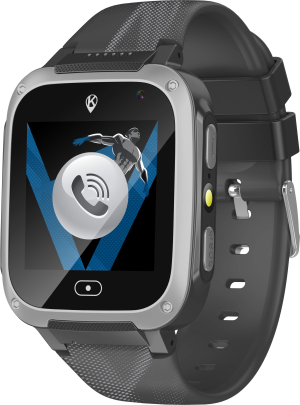 Smartwatch dla dzieci Kidiz Basic Black (5906667575798). Smartwatche