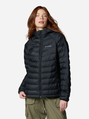 Kurtka zimowa damska pikowana Columbia Powder Lite II Hdd Jkt W 2089391010 S Czarna (195981271492). Kurtki zimowe damskie