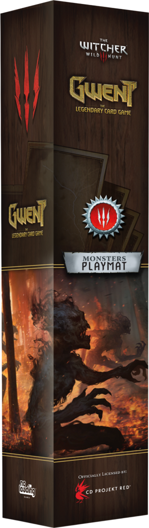 Mata do gry No Loading Games Gwint: Legendarna gra karciana - Potwory (612735190248). Akcesoria do gier planszowych