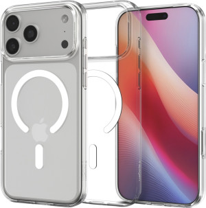 Etui plecki Spigen Liquid Crystal MagSafe do Apple iPhone 17 Pro Max Transparent/White (8800283315264). Etui i pokrowce na telefony