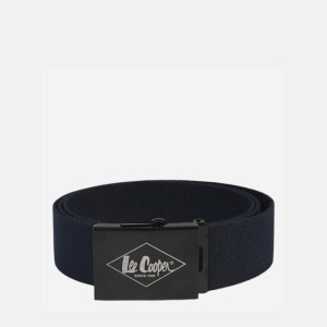 Pasek materiałowy Lee Cooper LCJ027 Granatowy. Paski