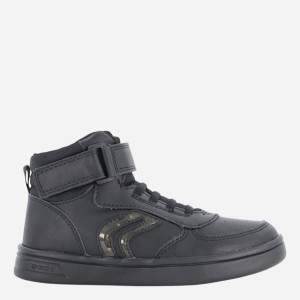 Sneakersy chłopięce świecące Geox DJ Rock 30 Czarne. Tenisówki i trampki chłopięce